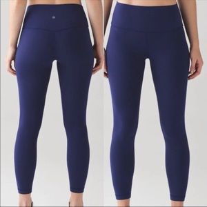 Lululemon Align Crop Leggings 19” Hero Blue